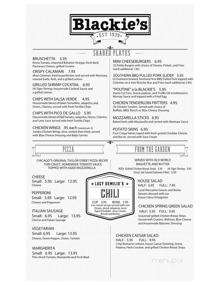 Blackies - Chicago, IL