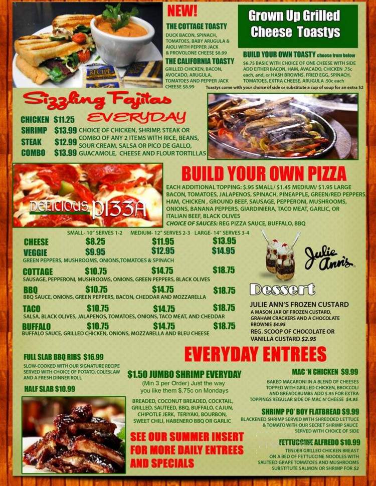 Cottage - Crystal Lake, IL menu_pic