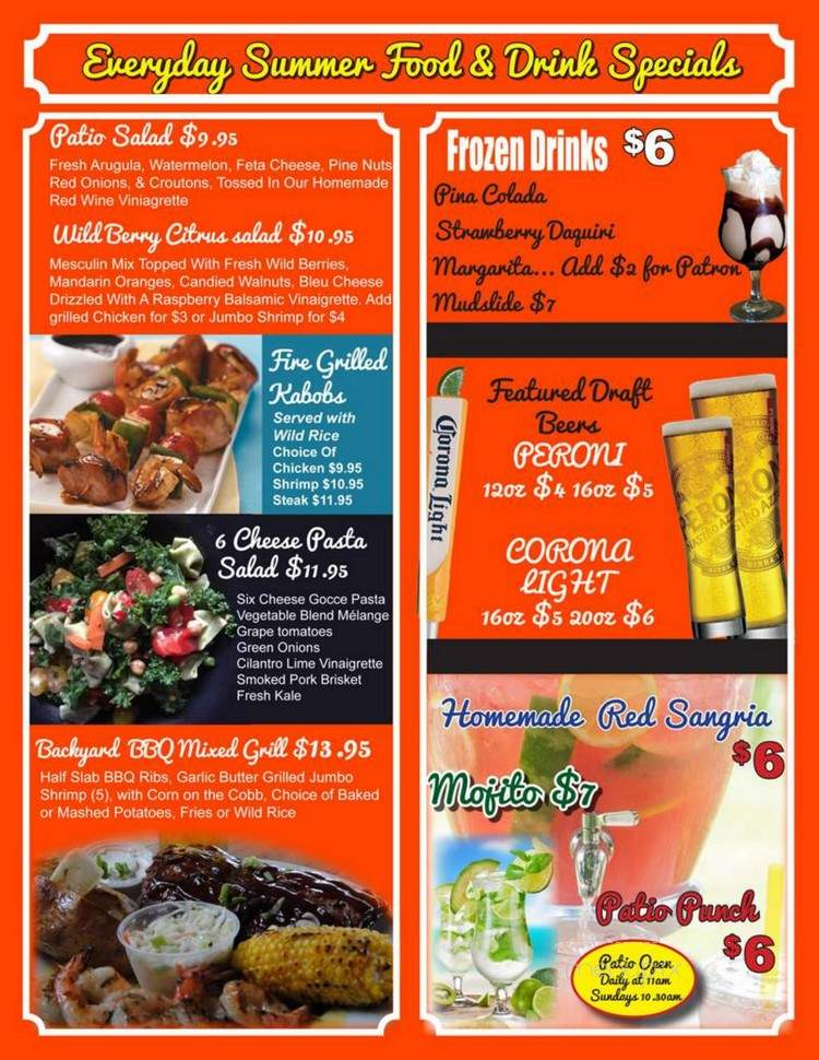 Cottage - Crystal Lake, IL menu_pic