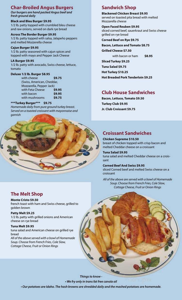 Dapper's Restaurant - Chicago, IL menu_pic