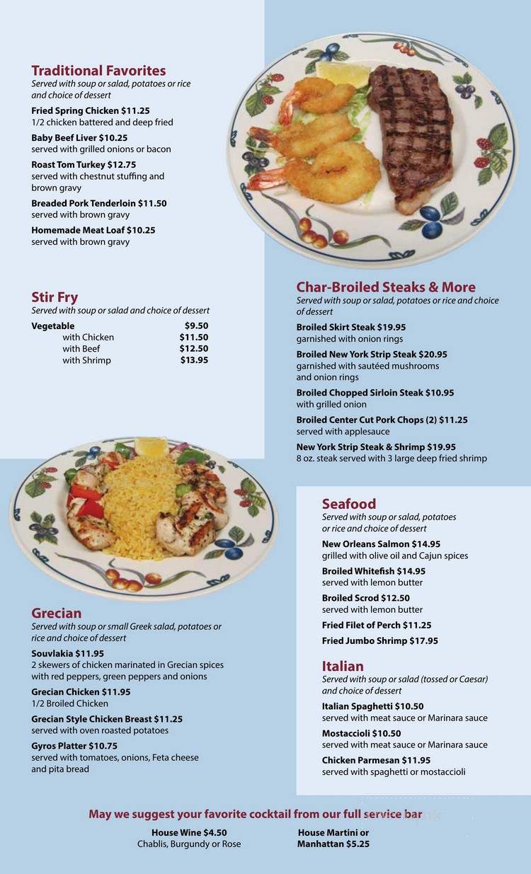 Dapper's Restaurant - Chicago, IL menu_pic