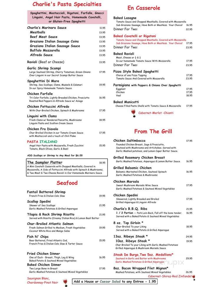 Mama Lacona's Italian Restaurant - Urbandale, IA menu_pic