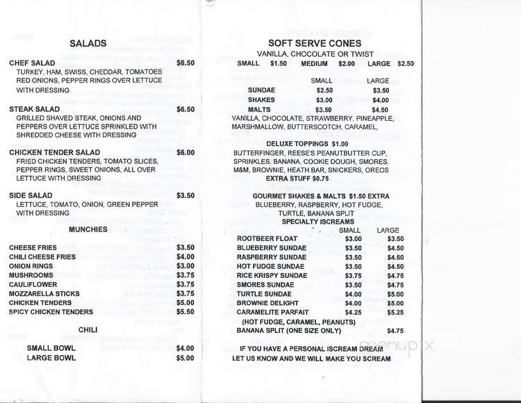 Big Dave's - Le Claire, IA menu_pic