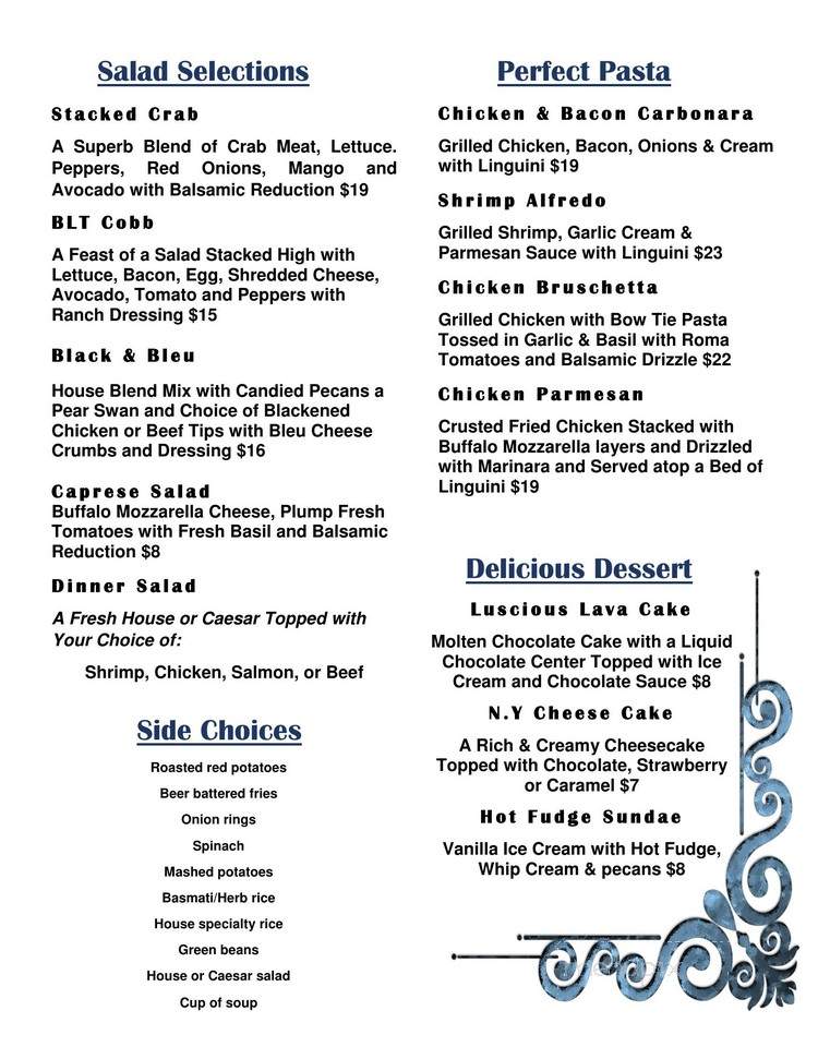 Dockers' Bayside Grille - Grand Rivers, KY menu_pic