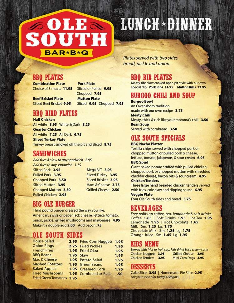 Ole South Barbeque - Owensboro, KY