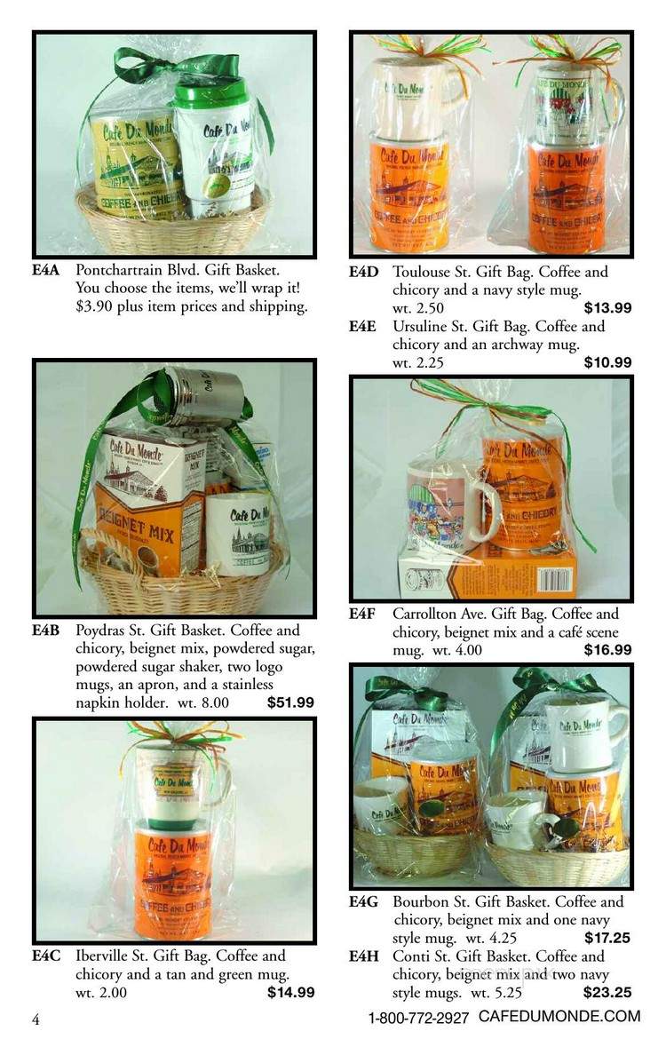 Cafe Du Monde Coffee Stand - New Orleans, LA menu_pic