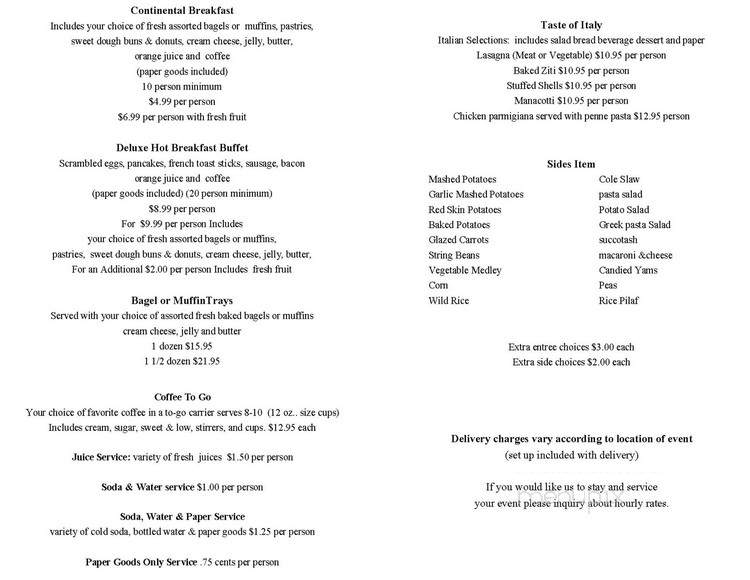 Herman's Bakery - Dundalk, MD menu_pic