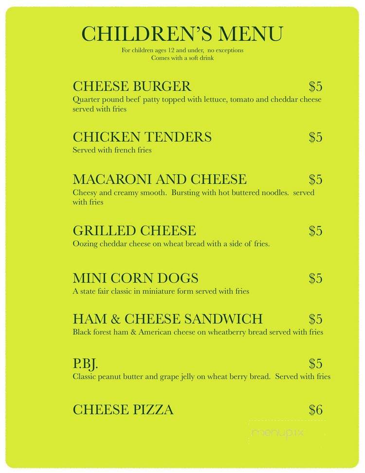 Wellington Grill - Wellington, CO menu_pic