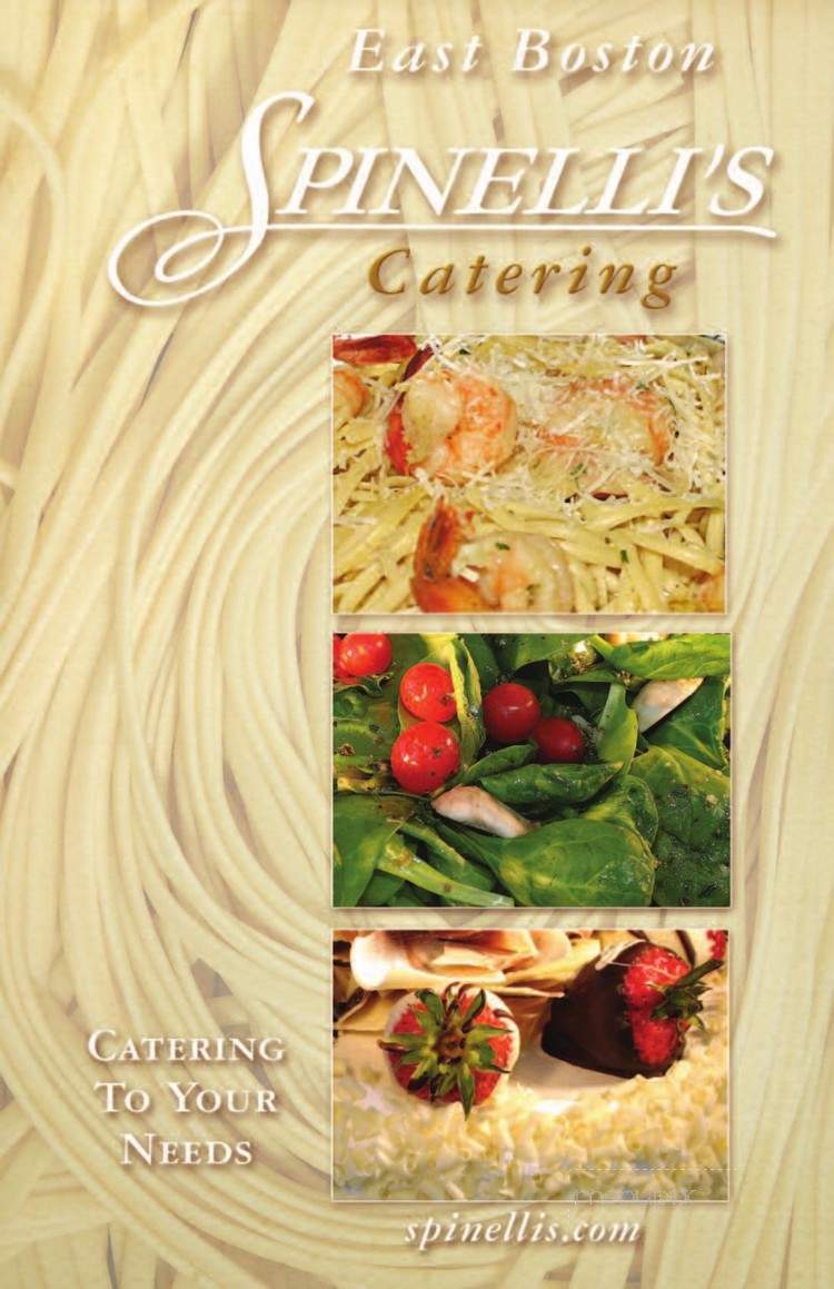 Spinelli's Pasta & Pastry Shop - Lynnfield, MA menu_pic