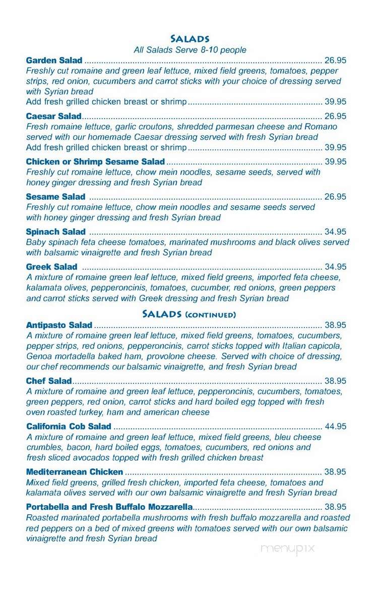 Spoodles At The Tower - Worcester, MA menu_pic
