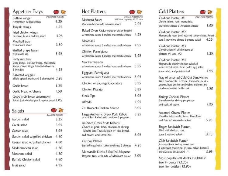 Tomato & Cheese Co - Randolph, MA menu_pic