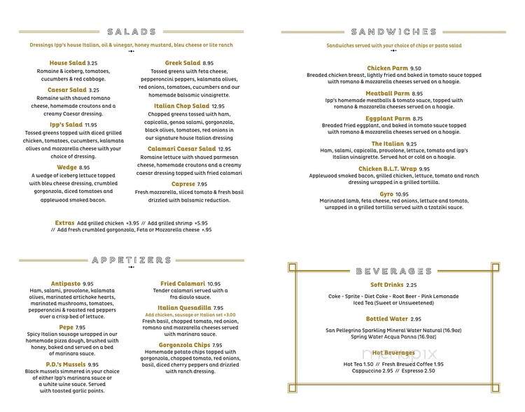 Ippolito's Family Style Itln - Roswell, GA menu_pic