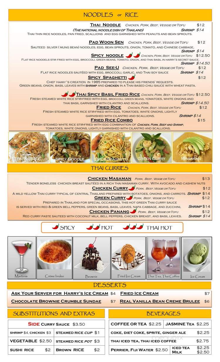 Harry & Sons - Atlanta, GA menu_pic