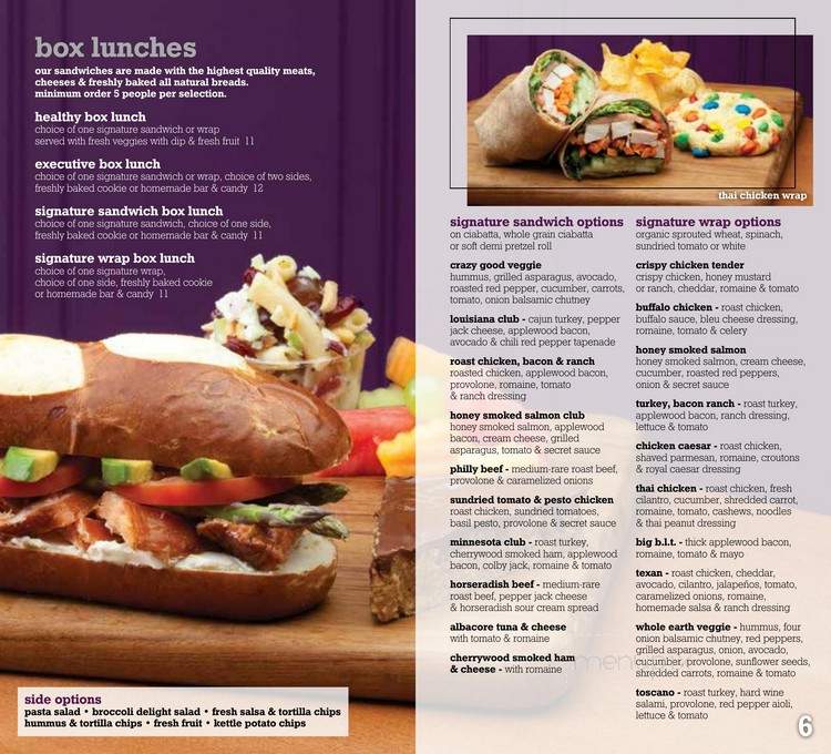Isabella's Cafe - Bloomington, MN menu_pic