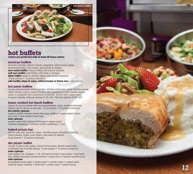 Isabella's Cafe - Bloomington, MN menu_pic