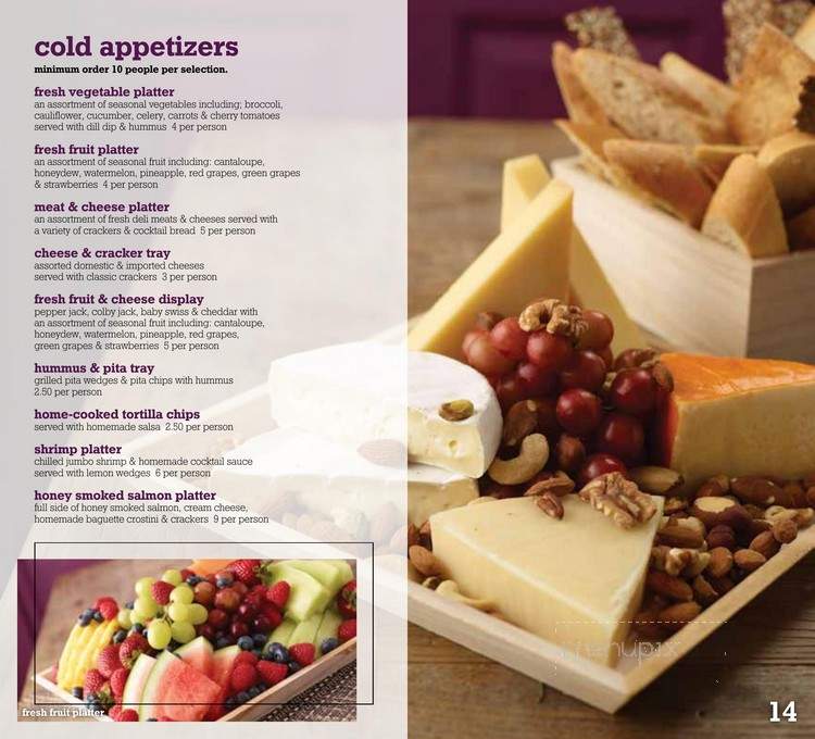 Isabella's Cafe - Bloomington, MN menu_pic