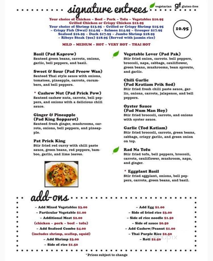 Thai To Go - Asheville, NC menu_pic