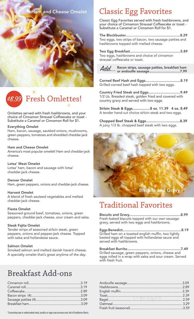 Ricky's Embers America - Minneapolis, MN menu_pic