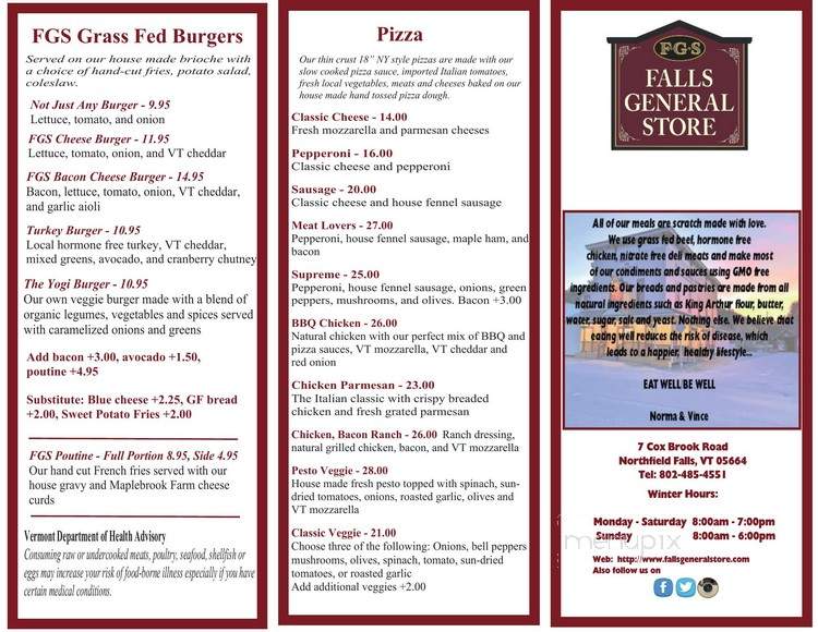 Falls General Store - Northfield Falls, VT