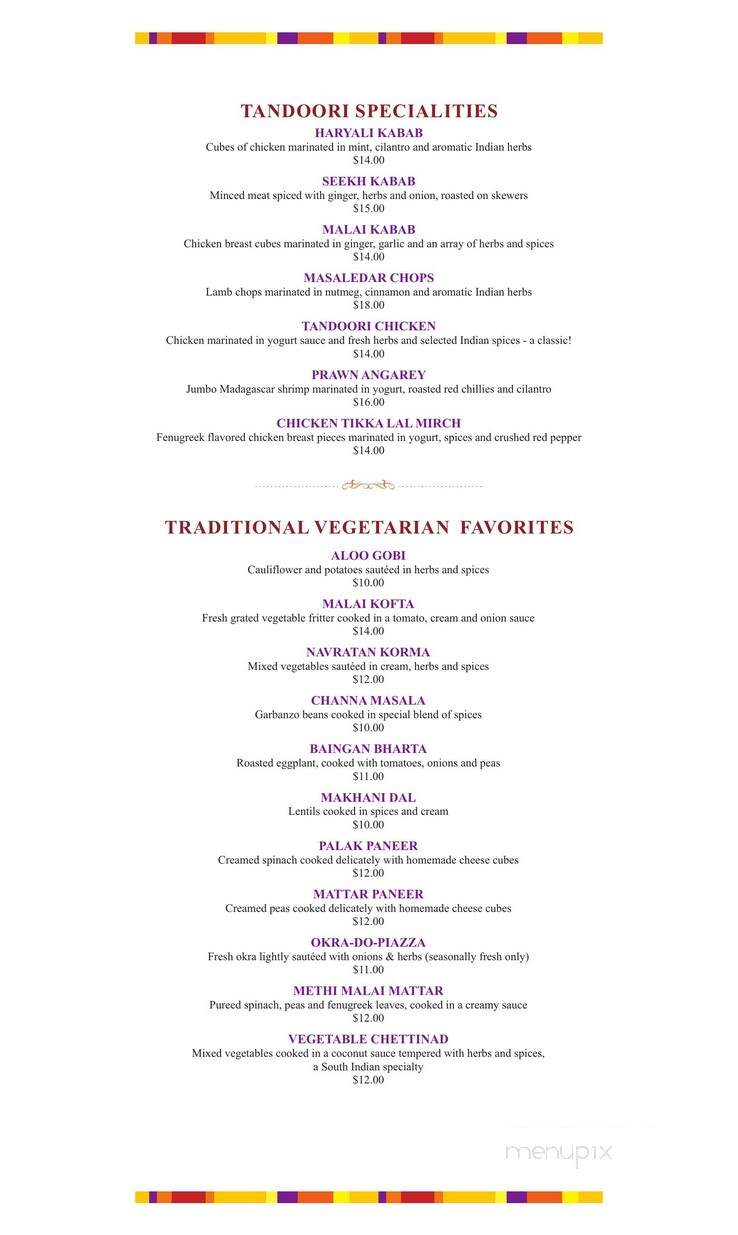 India's Rasoi - Saint Louis, MO menu_pic