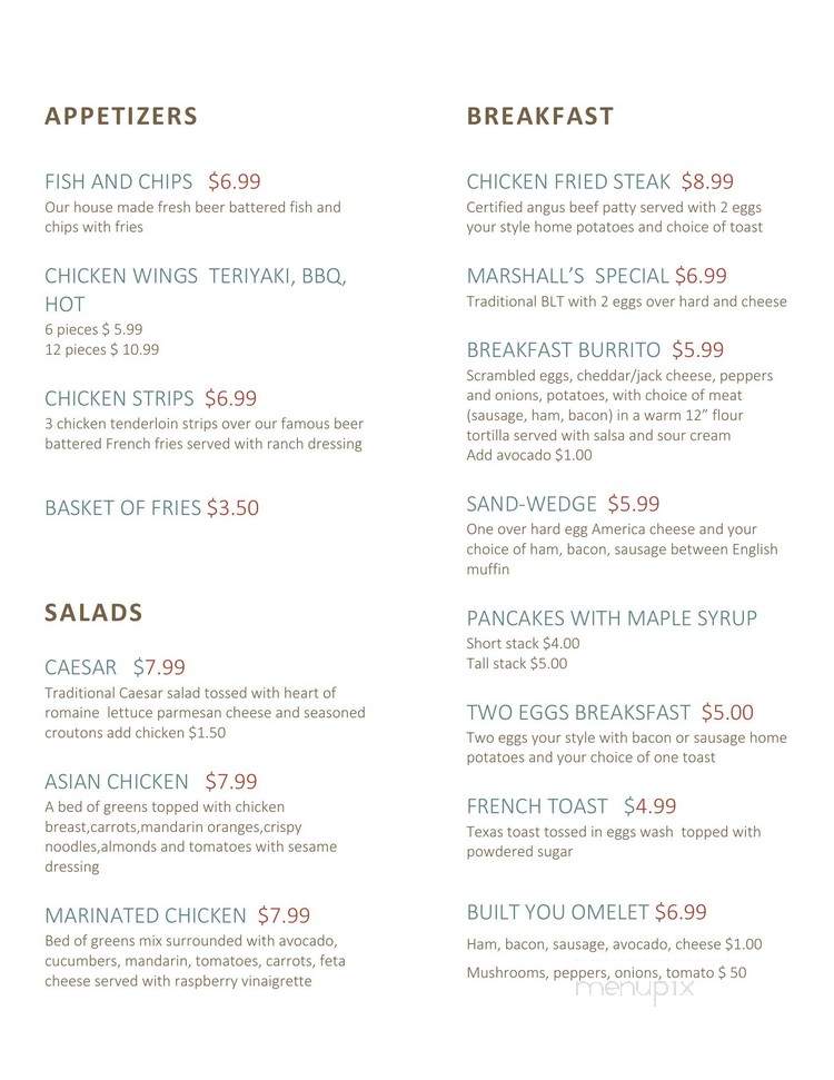 Mallards Restaurant - Carson City, NV menu_pic