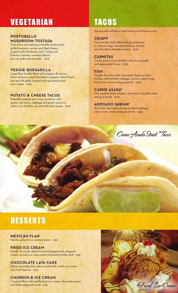 Gonzalez & Gonzalez Mexican - Las Vegas, NV menu_pic