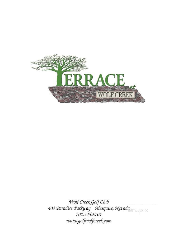Terrace At Wolf Creek - Mesquite, NV menu_pic