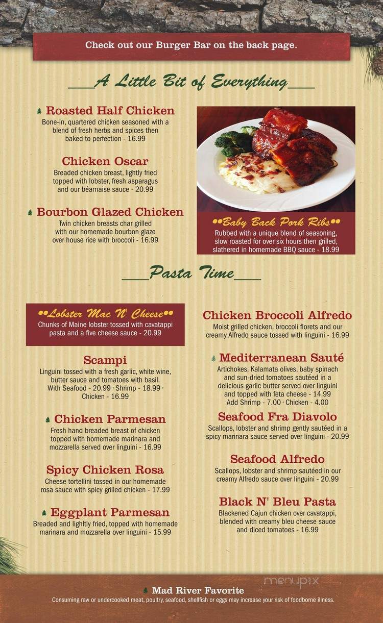 Mad River Tavern - Campton, NH menu_pic