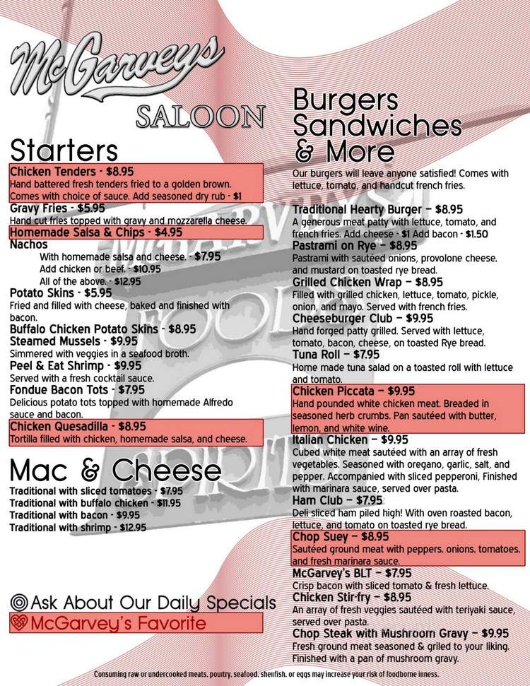 McGarvey's - Manchester, NH