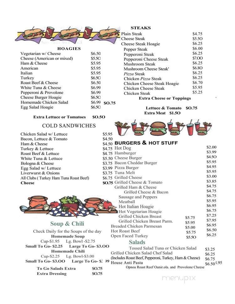 D & J's Atco Deli - Atco, NJ menu_pic