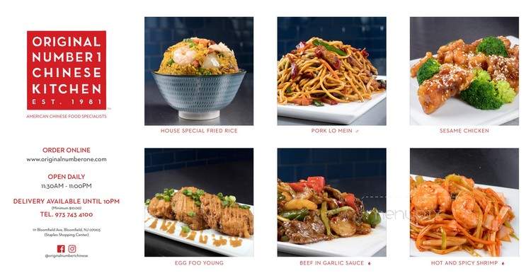 Original Number One - Bloomfield, NJ menu_pic