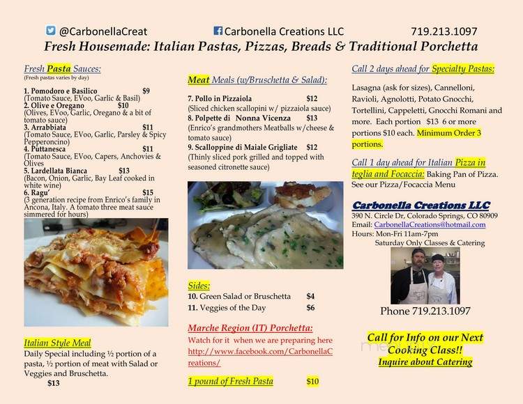 Carbonella Creations - Colorado Springs, CO