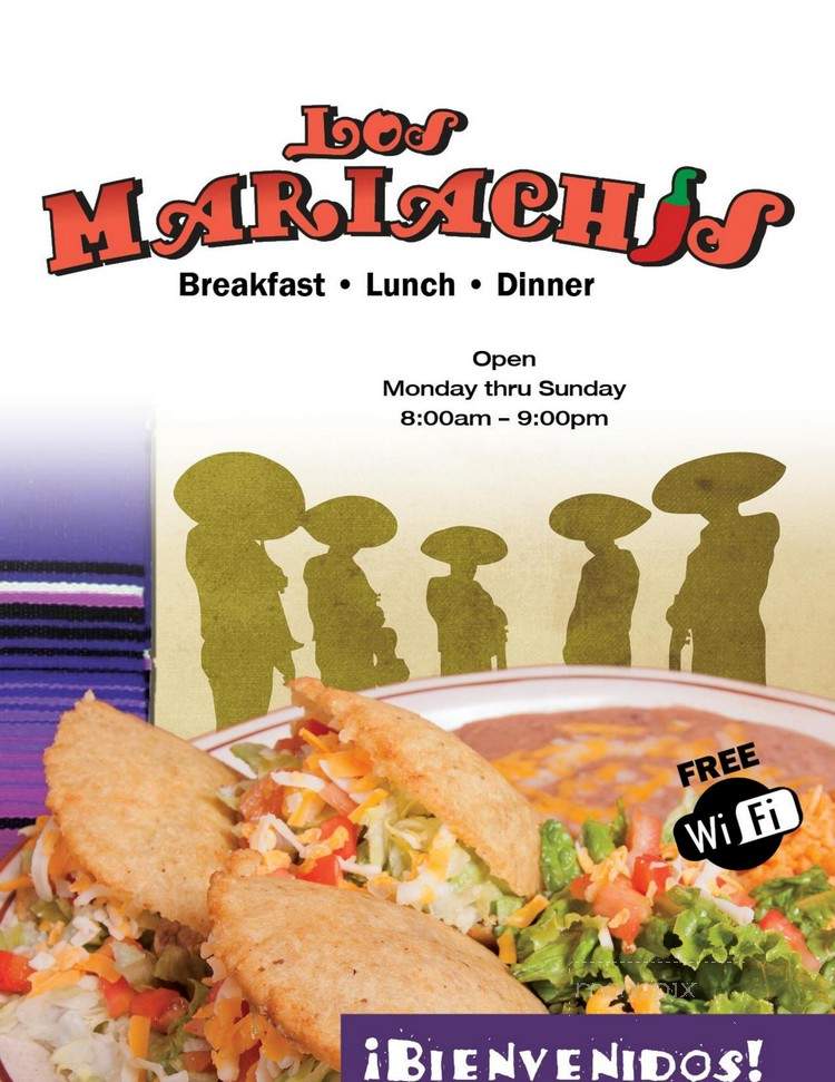 Los Mariachis - Mesilla, NM menu_pic