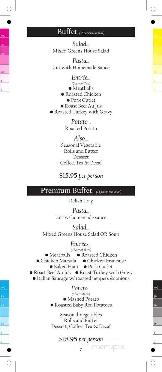 Antonios Restaurant - Niagara Falls, NY menu_pic