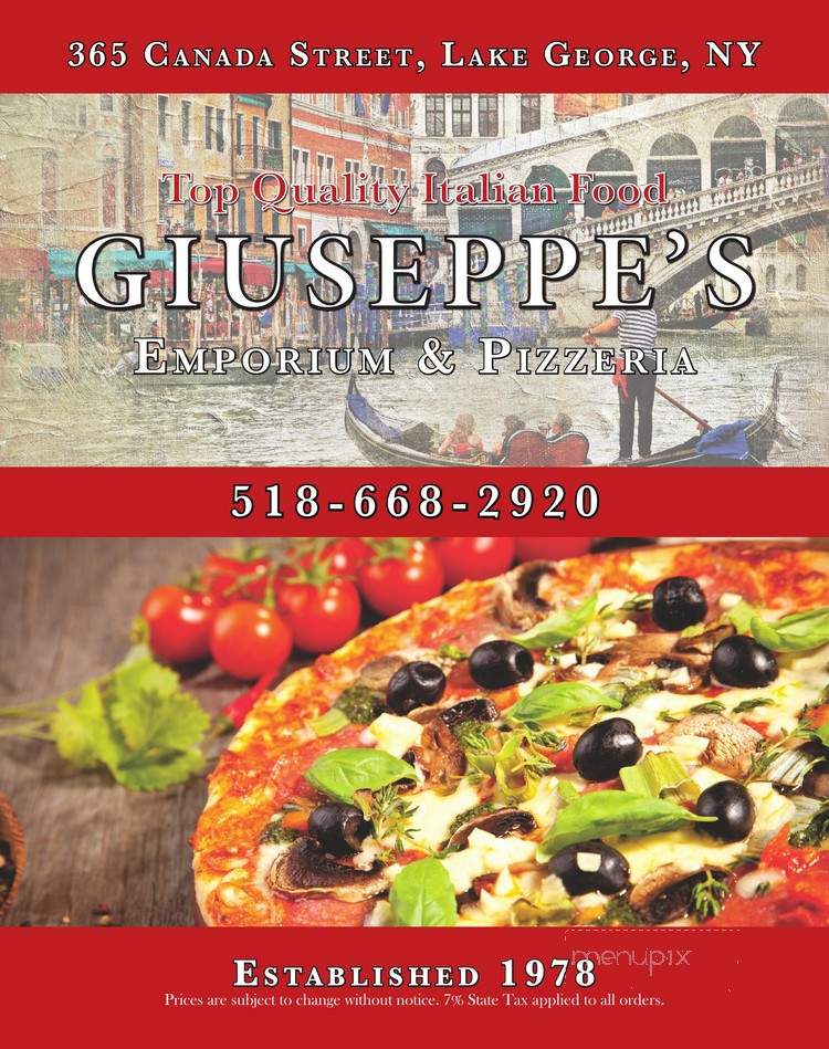 Giuseppe's Restaurant - Lake George, NY