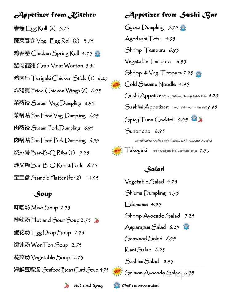 Wok and Roll - Saint Paul, MN menu_pic