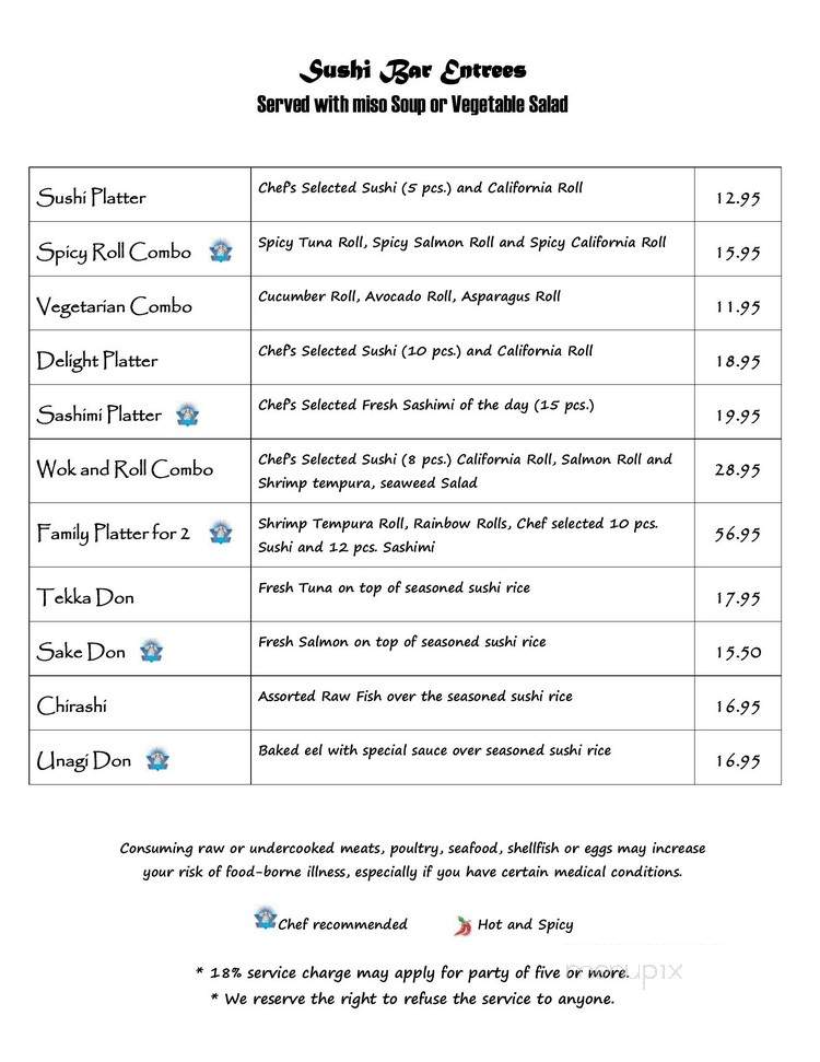 Wok and Roll - Saint Paul, MN menu_pic