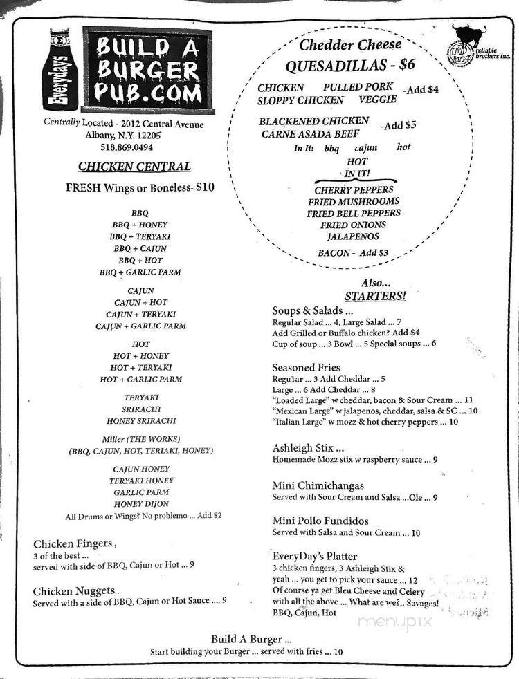 Build A Burger Pub - Albany, NY