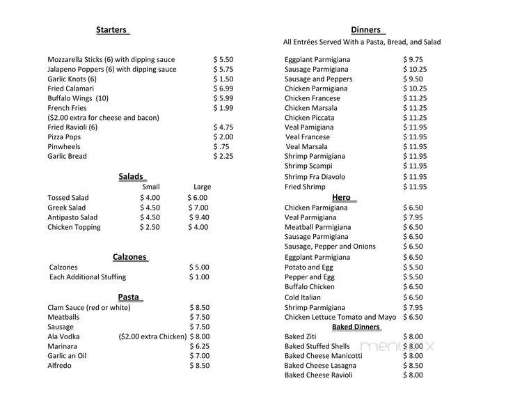 Pizza Network - Bohemia, NY menu_pic