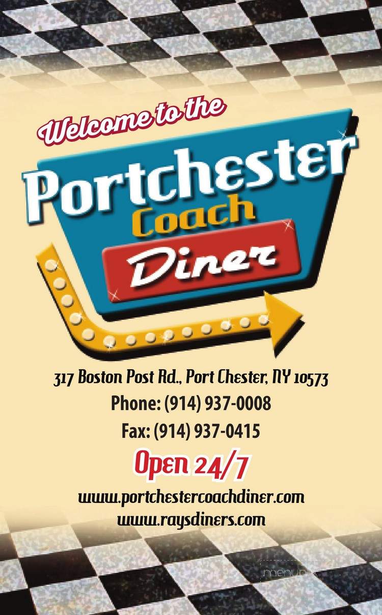 Port Chester Coach Diner - Port Chester, NY