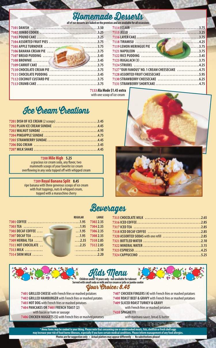 Port Chester Coach Diner - Port Chester, NY menu_pic