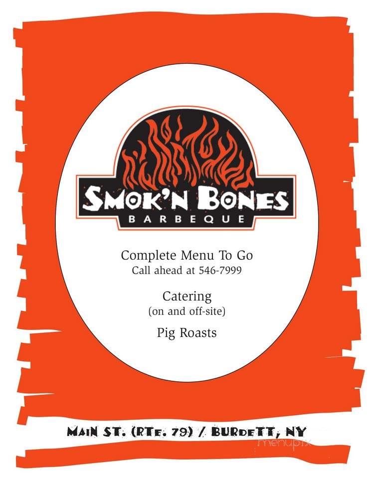 Smok'n Bones BBQ - Burdett, NY