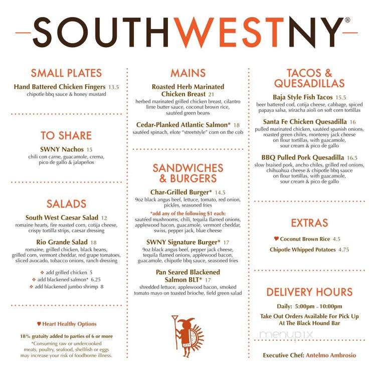 SouthwestNY Kitchen - New York, NY menu_pic