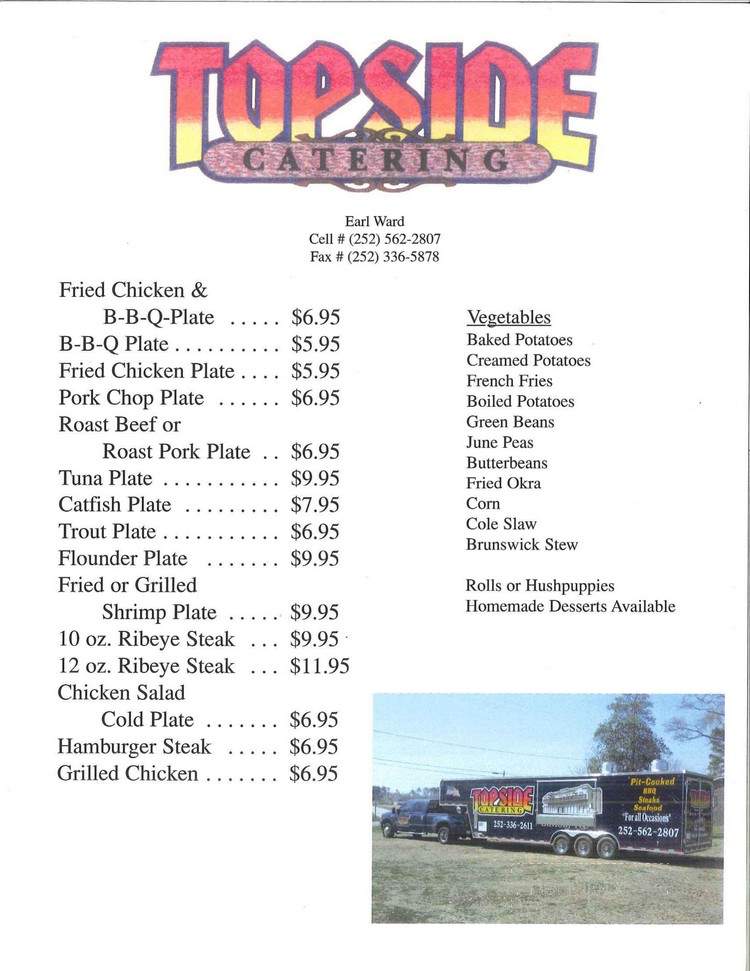 Topside Restaurant - Shiloh, NC