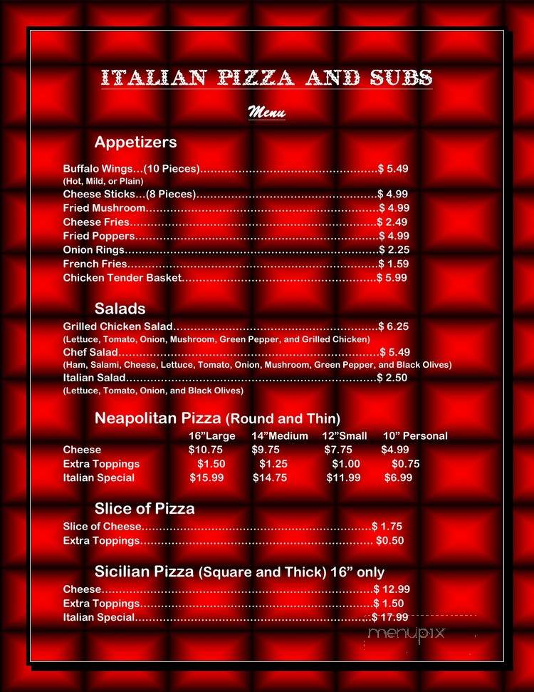 Italian Pizza & Subs - Wilson, NC