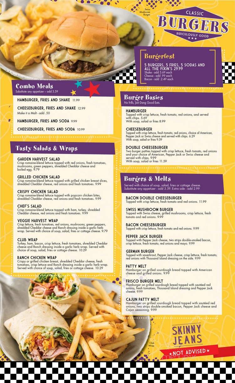Kroll's Diner - Mandan, ND menu_pic
