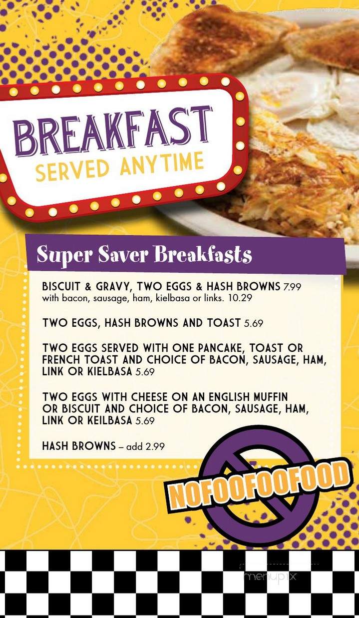 Kroll's Diner - Mandan, ND menu_pic