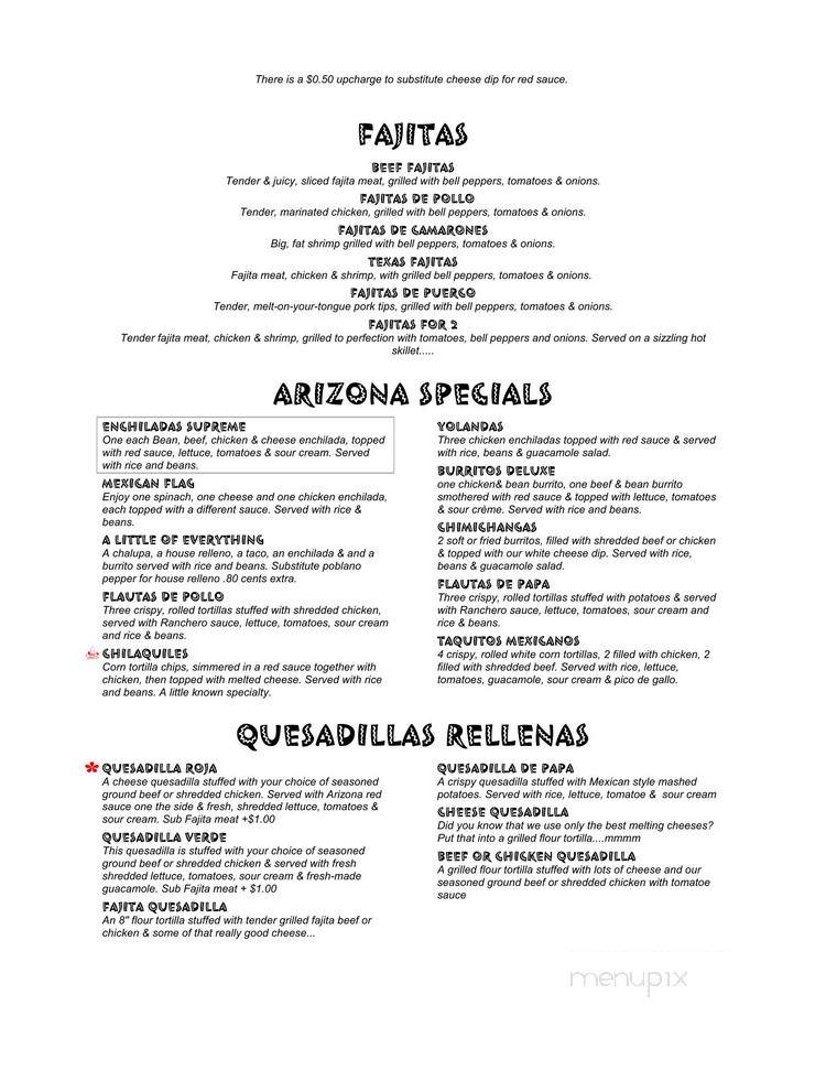 Arizona Mexican Restaurant - Tulsa, OK