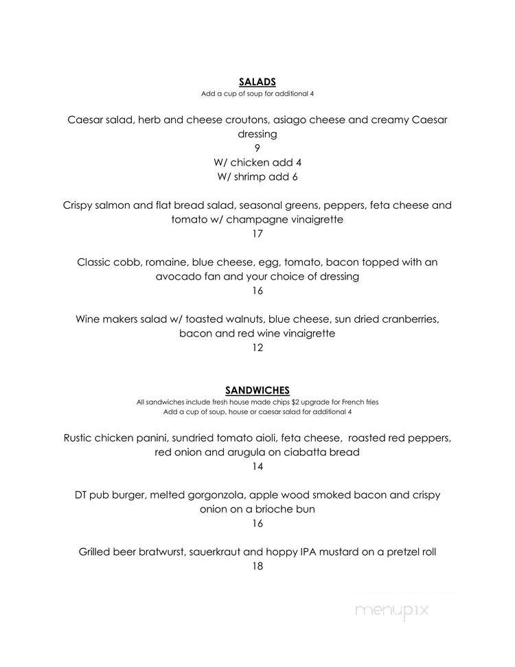 Vivo Rooftop Lounge - Dana Point, CA menu_pic
