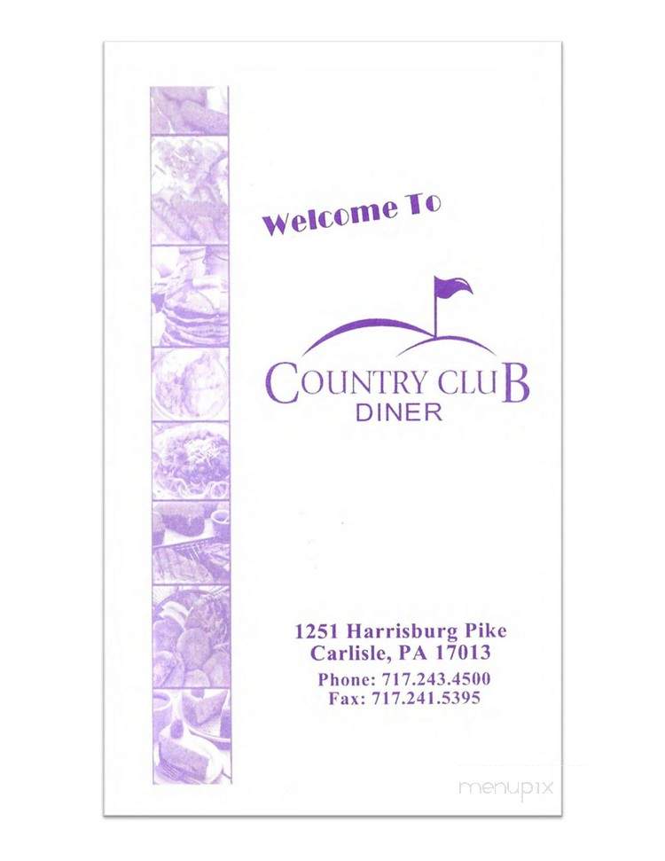 Country Club Diner - Carlisle, PA